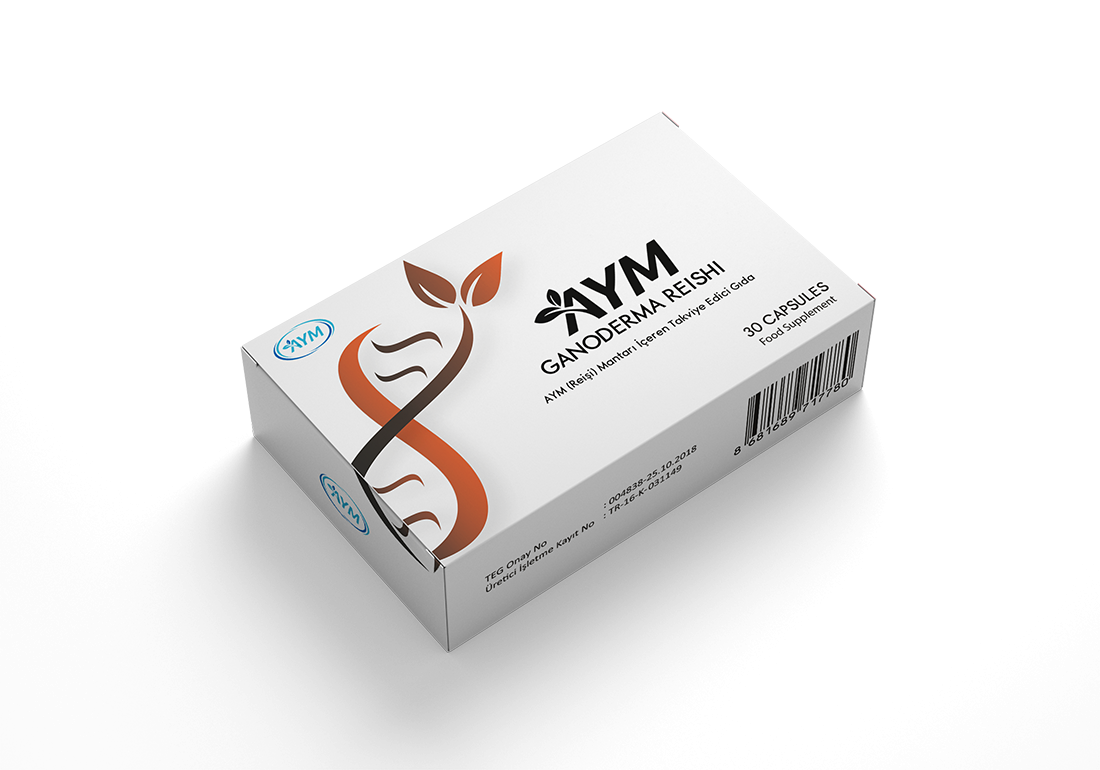🍄 Ganoderma Reishi – 30 Капсули