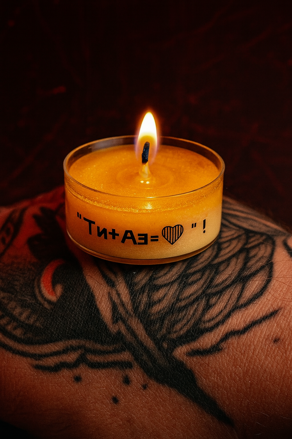 ViSK Premium Tea Candle - Ти+Аз=❤️